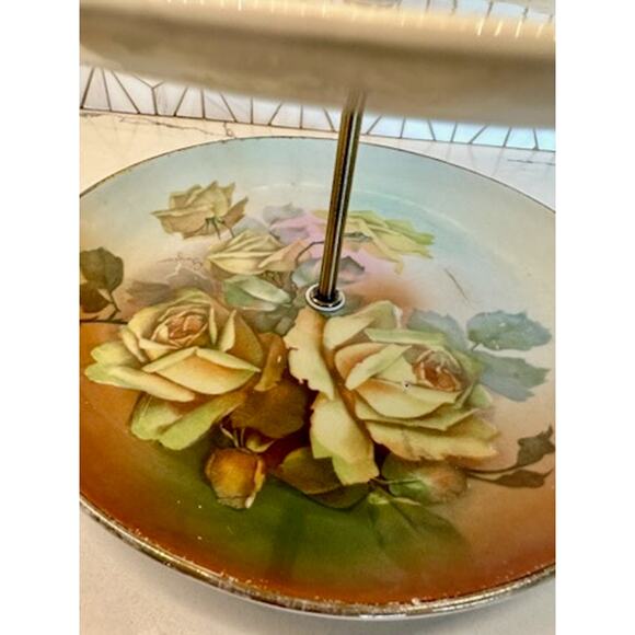 Three-Tier Dessert Stand | Vintage China ‎ | Bridal Decor - Picture 6 of 9